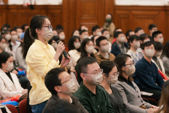 京港澳三地學子與神舟十三號乘組三名航天員實時互動交流