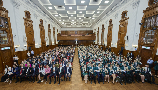 HKU holds Entrance Scholarships Award Ceremony for 2023-24