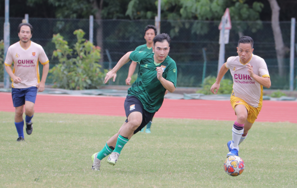 HKU and CUHK hold the Vice-Chancellor’s Cup Soccer Match