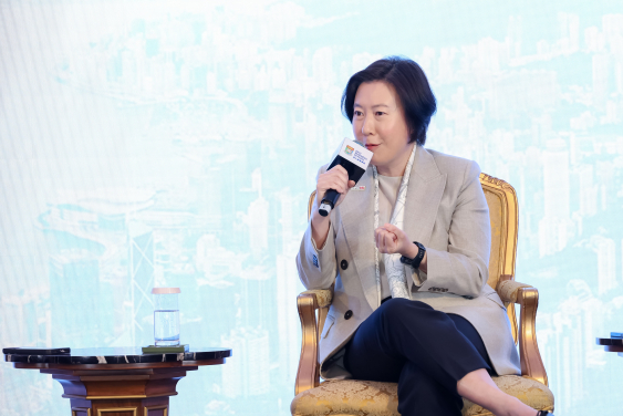 Ms. Alpha LAU, Director-General of Investment Promotion of Invest Hong Kong